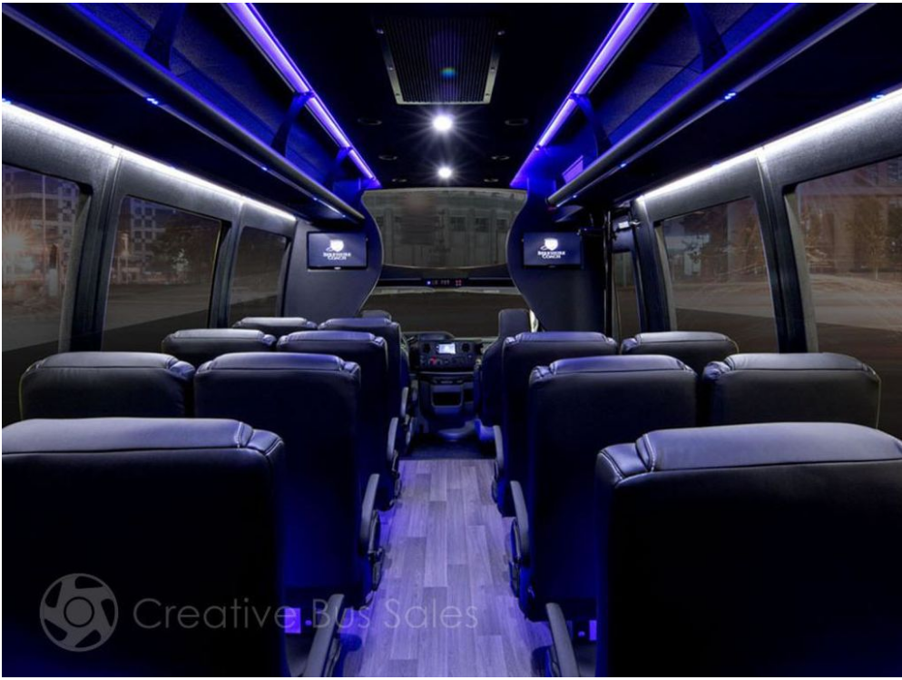 New & Used Limo Buses For Sale | Creative Bus Sales